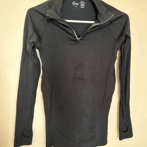 ZYIA Active Black Pullover 1/4 Zip